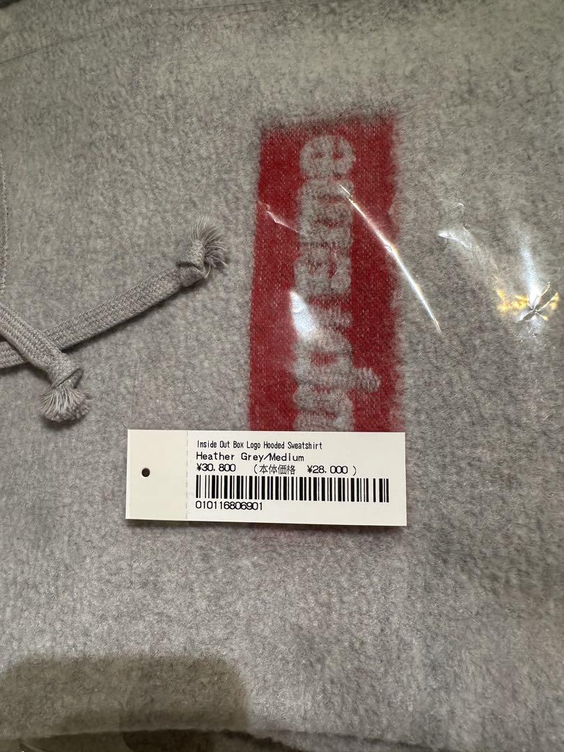 Supreme Inside Out Box Logo Hooded Mサイズ