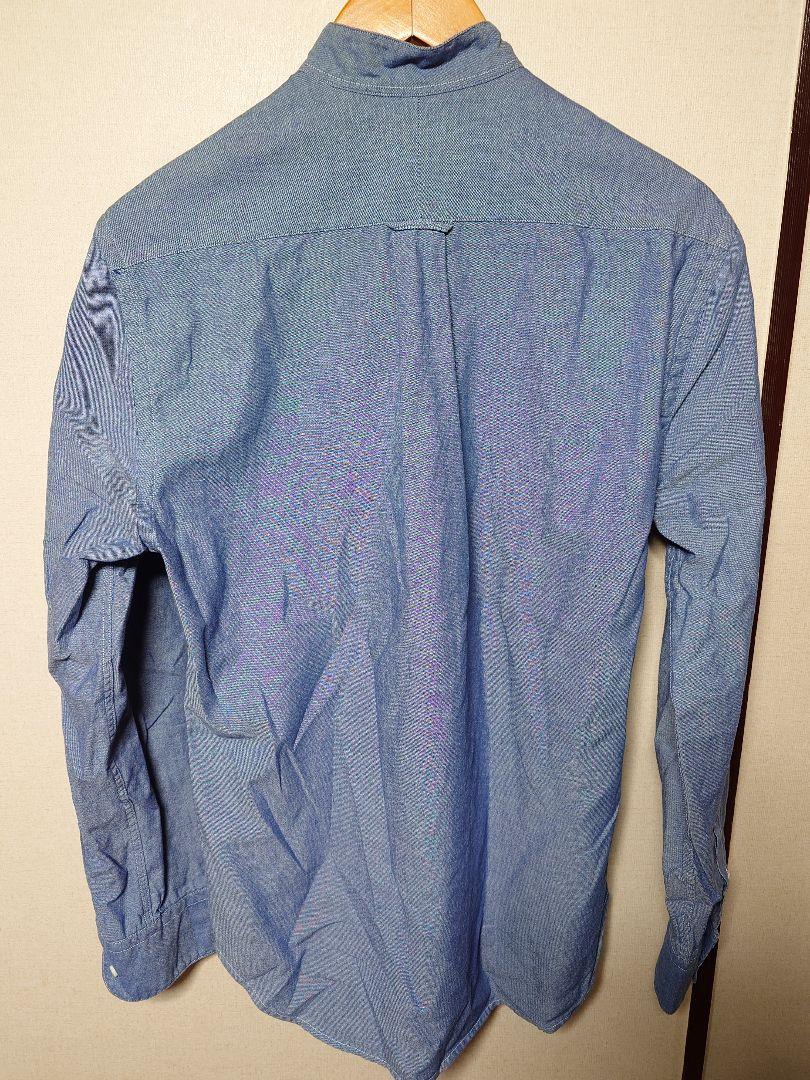 「GITMAN BROS VINTAGE 長袖バンドカラーシャツ 14 1/2」