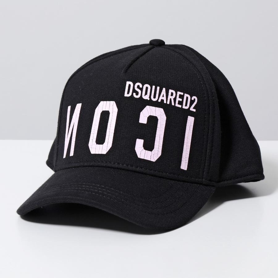 DSQUARED2 ブラック 帽子 キャップ ※発送まで約1週間前後
