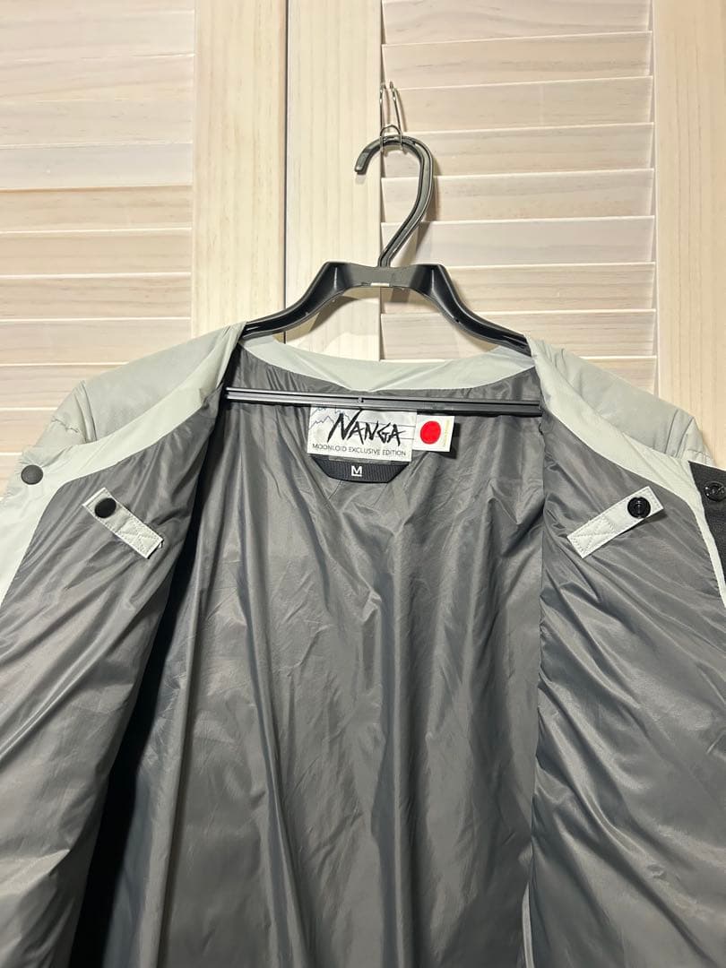 【美品】NANGA WHITE LABEL DOWN CARDIGAN 【美品】NANGA WHITE LABEL DOWN CARDIGAN