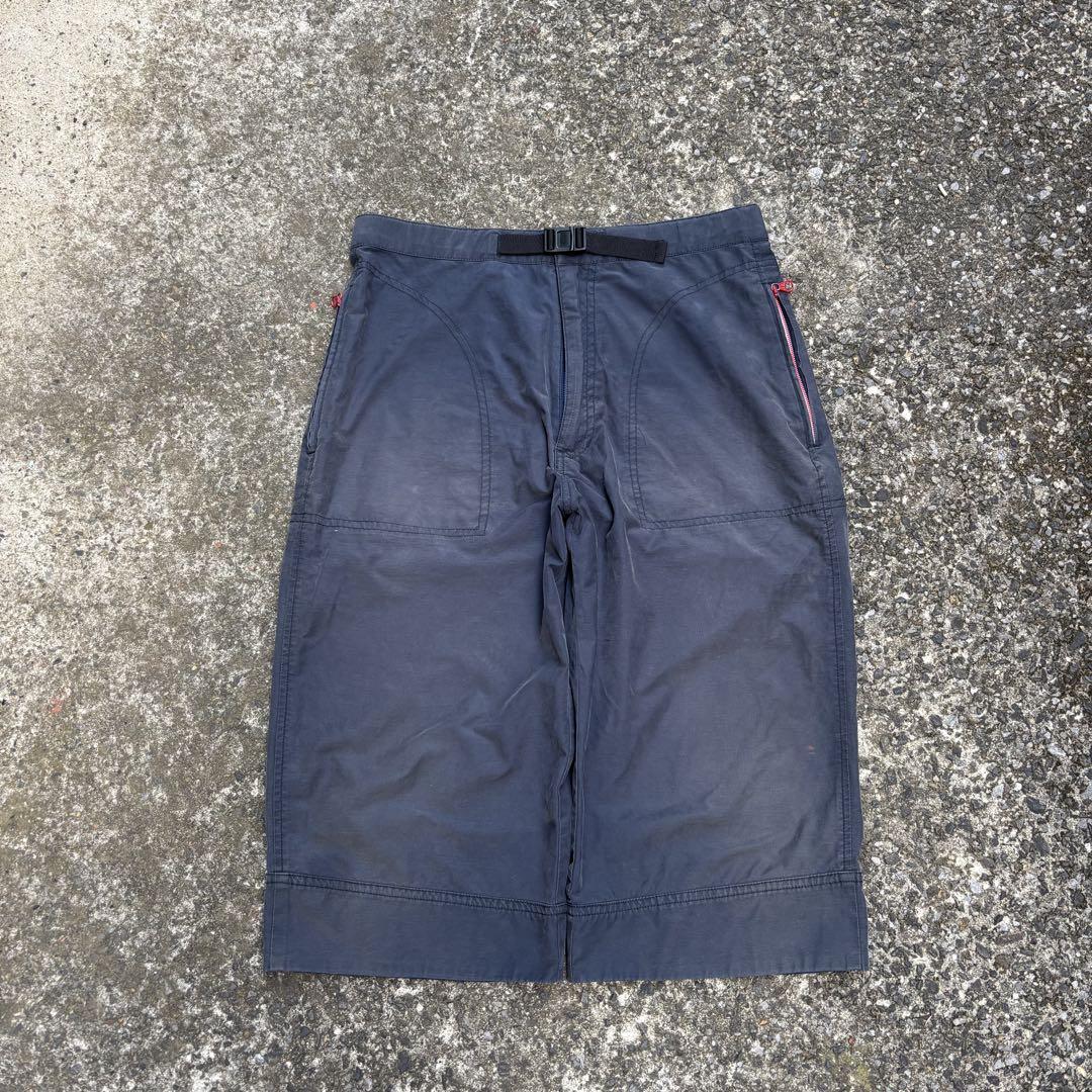 90s Paul Smith ハーフパンツ アジャスター ベルト techパンツ