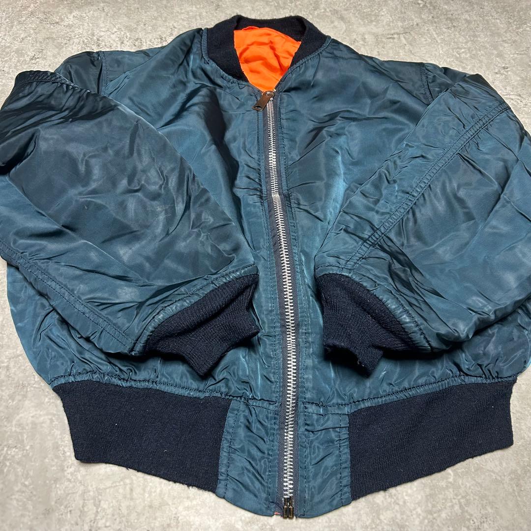 アルファインダストリーズ 旧タグ usa製 MA-1 flight jacket アルファインダストリーズ 旧タグ usa製 MA-1 flight jacket