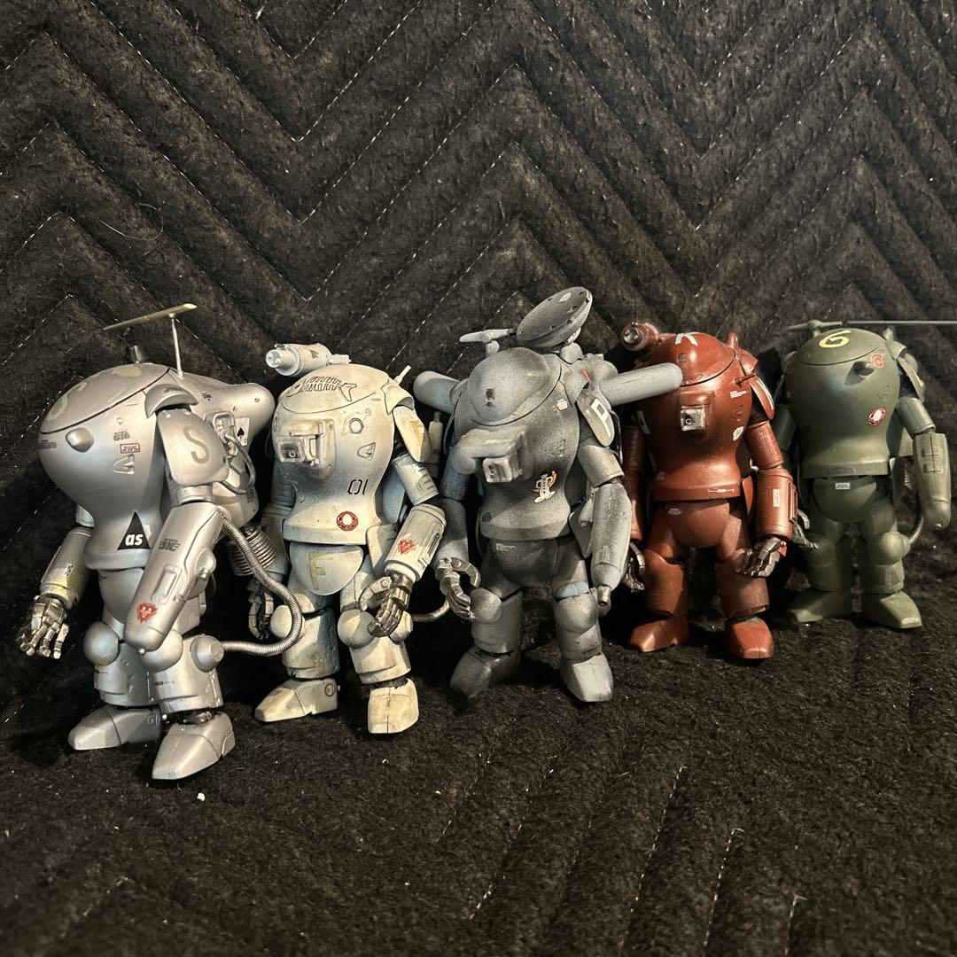 WAVE マシーネンクリーガー　塗装済完成品セット　ジャンク