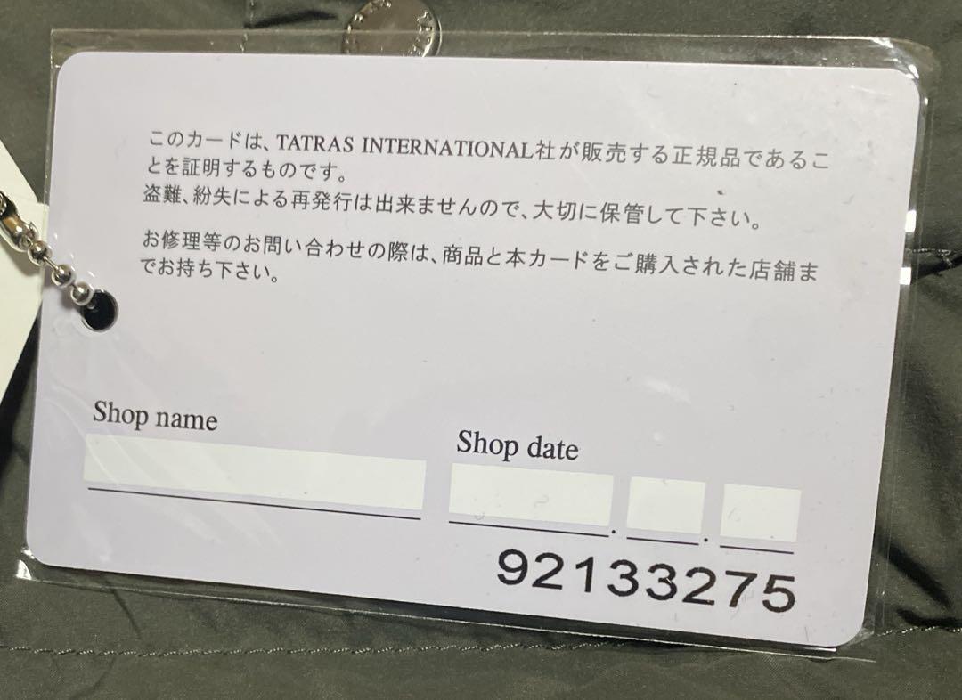Tksさん専用【未使用品特価】TATRASダウンジャケット