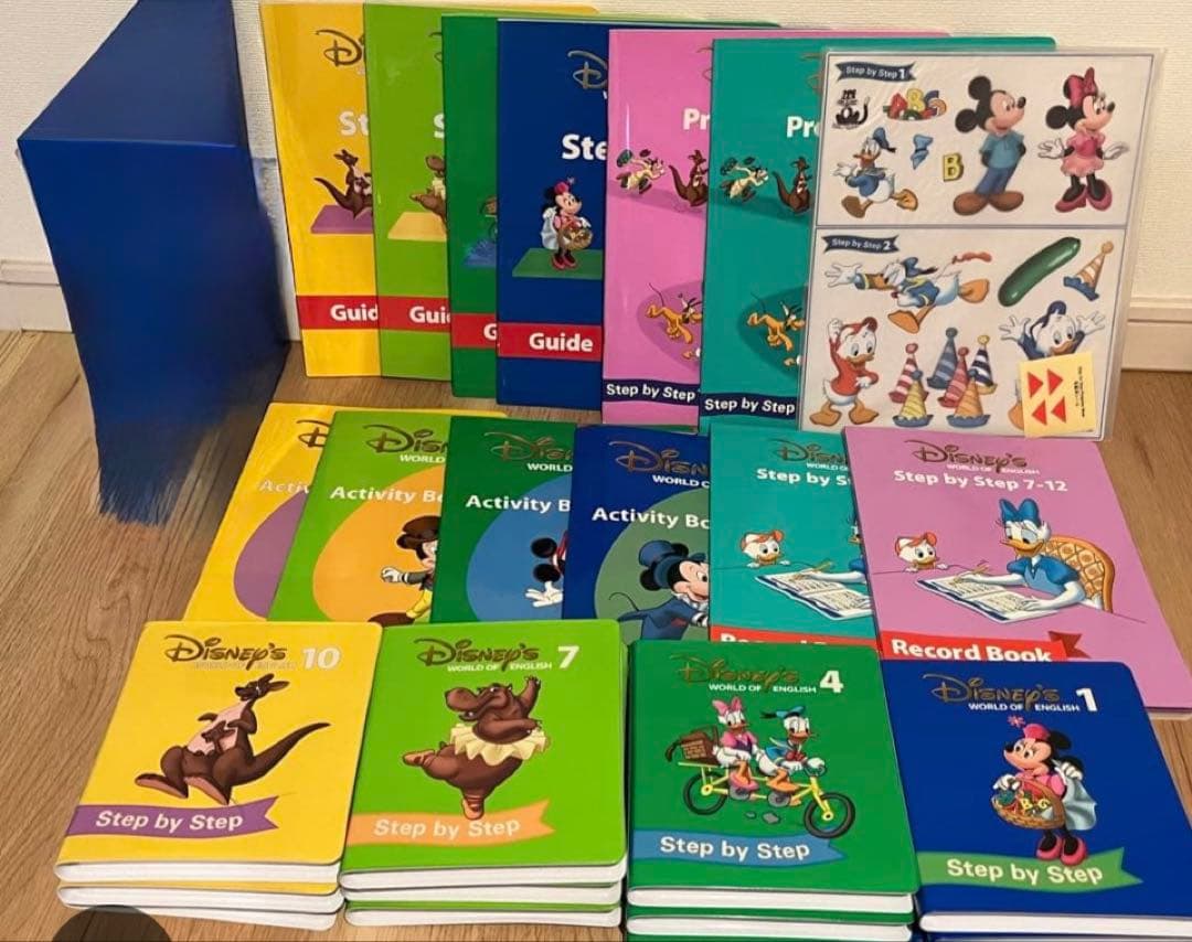 DWEディズニー英語ステップバイステップstep by step 新子役 DWEディズニー英語ステップバイステップstep by step 新子役