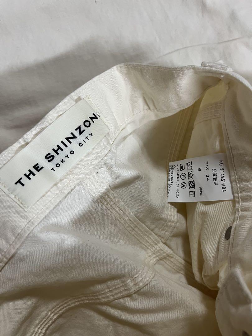 新品 shinzone TOOL PANTS ツールパンツ ECRU