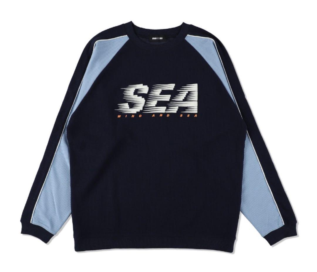 WIND AND SEA ワッフル カットソー