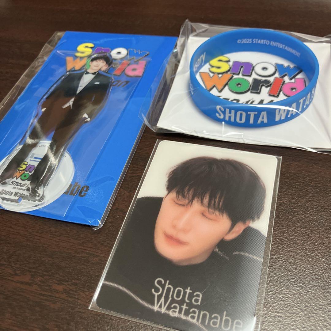 激安/新作 SnowMan スタジアムライブ グッズ 渡辺翔太 - メルカリ アイドル