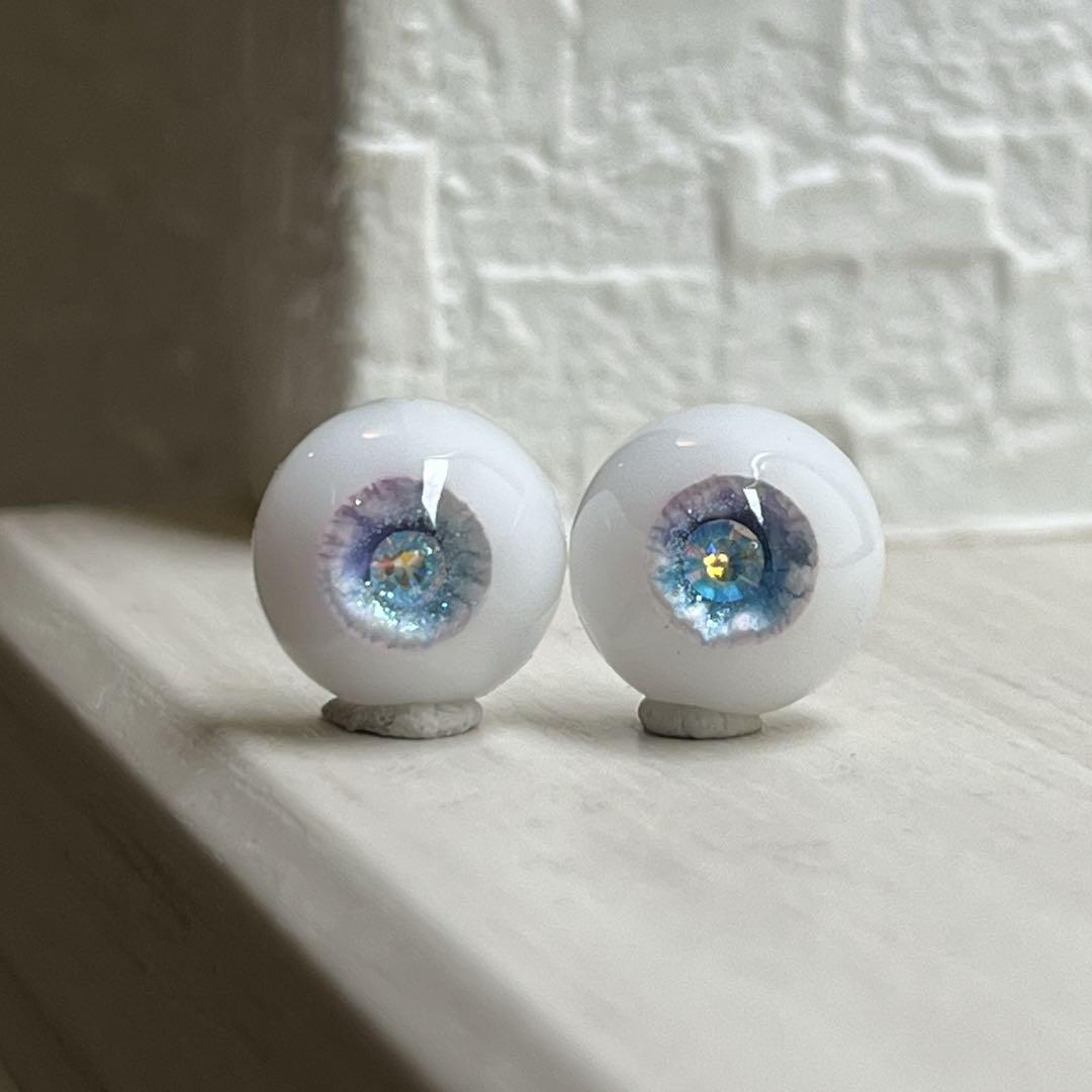 レジンアイ 10mm ドールアイ【⠀ 蒼月 】