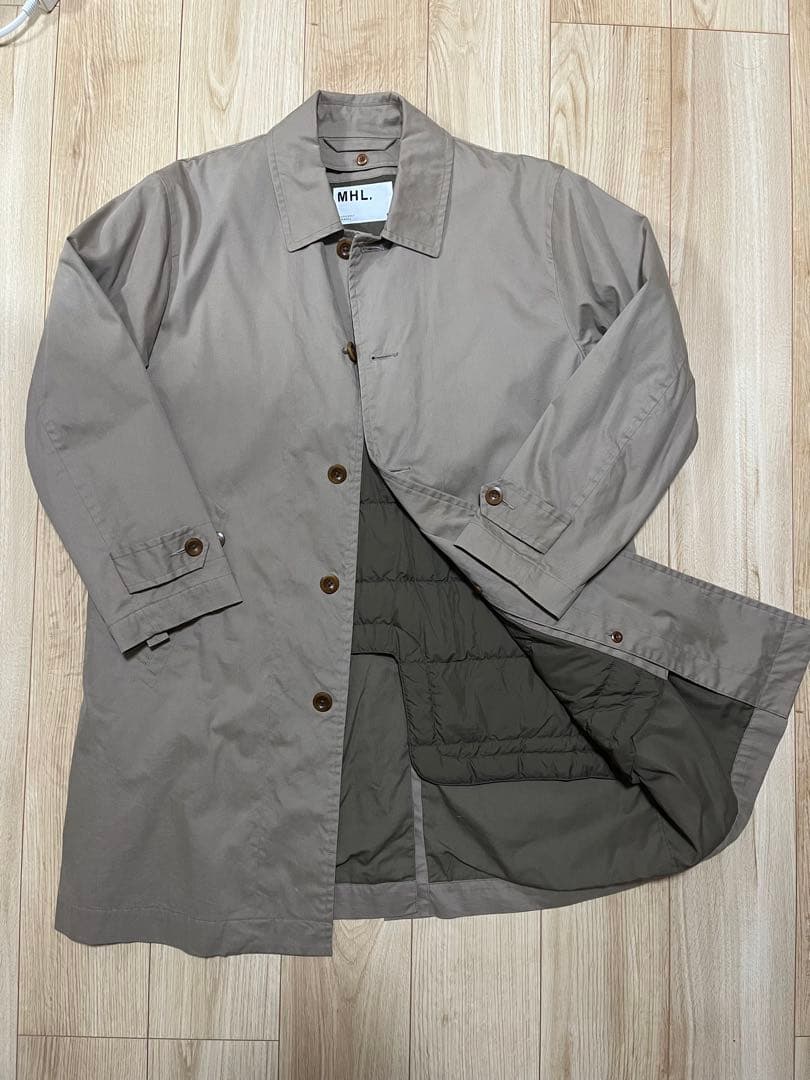 MHL. ダウンライナー付きステン コート ベージュ メンズMM MHL
