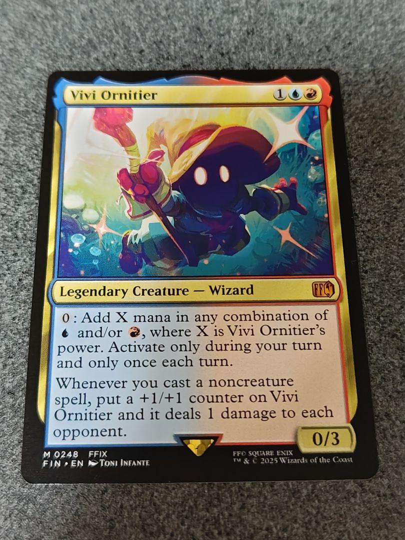 MTG FF9 迷える黒魔道士、ビビ 英語版