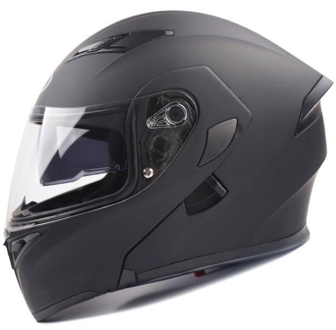 【翌日発送】システムダブルレンズレフルフェイスヘルメットバイクヘルメット新品