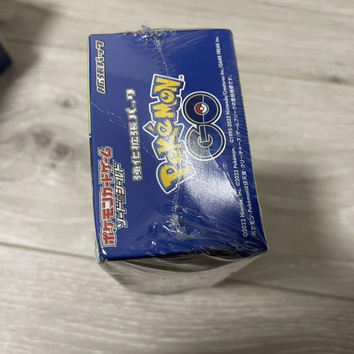 新品未開封シュリンク付 ポケモンカードゲーム 「Pokémon GO」 3BOX