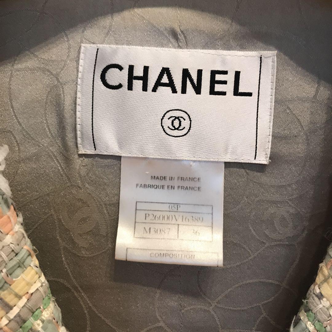 CHANEL ジャケット　ツイード