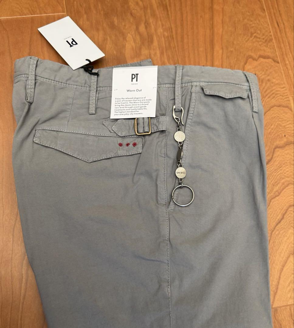 新品 PT TORINO WORN OUT 32 グレー