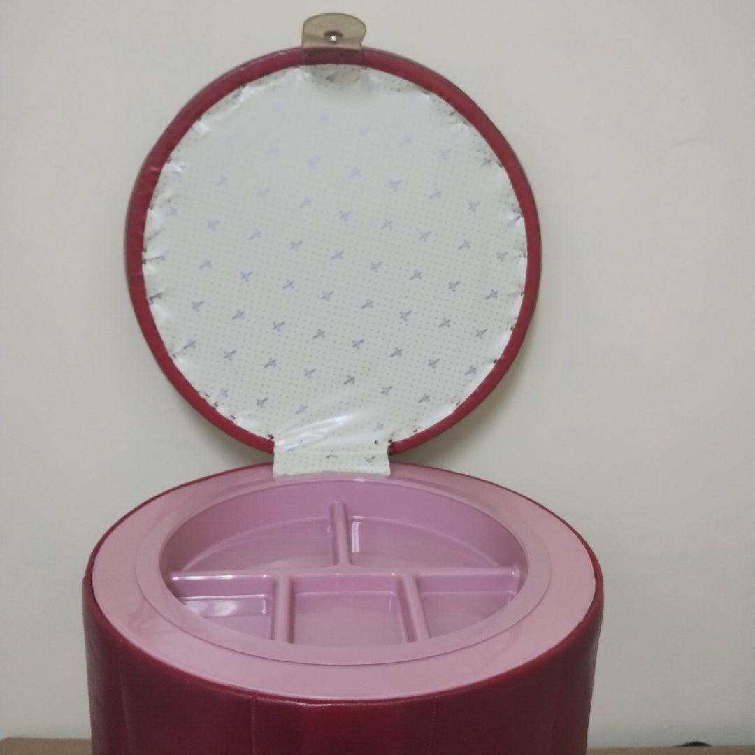 スツール 丸椅子 椅子型収納