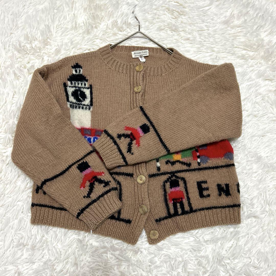 男の子向けプレゼント集結 Rosalie Lane✨ハンドメイド ウッド イングランド カーディガン トップス