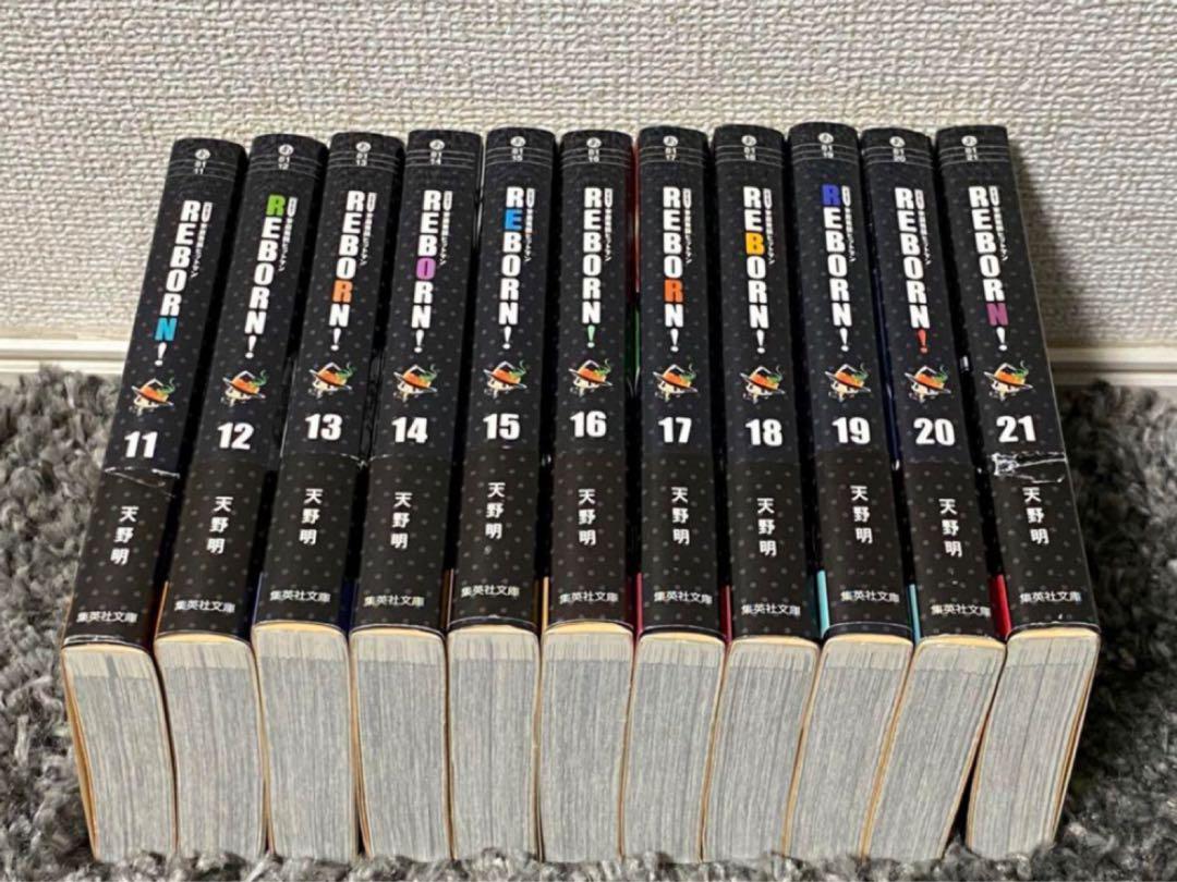家庭教師ヒットマンREBORN! 文庫版 全21巻 完結セット (集英社