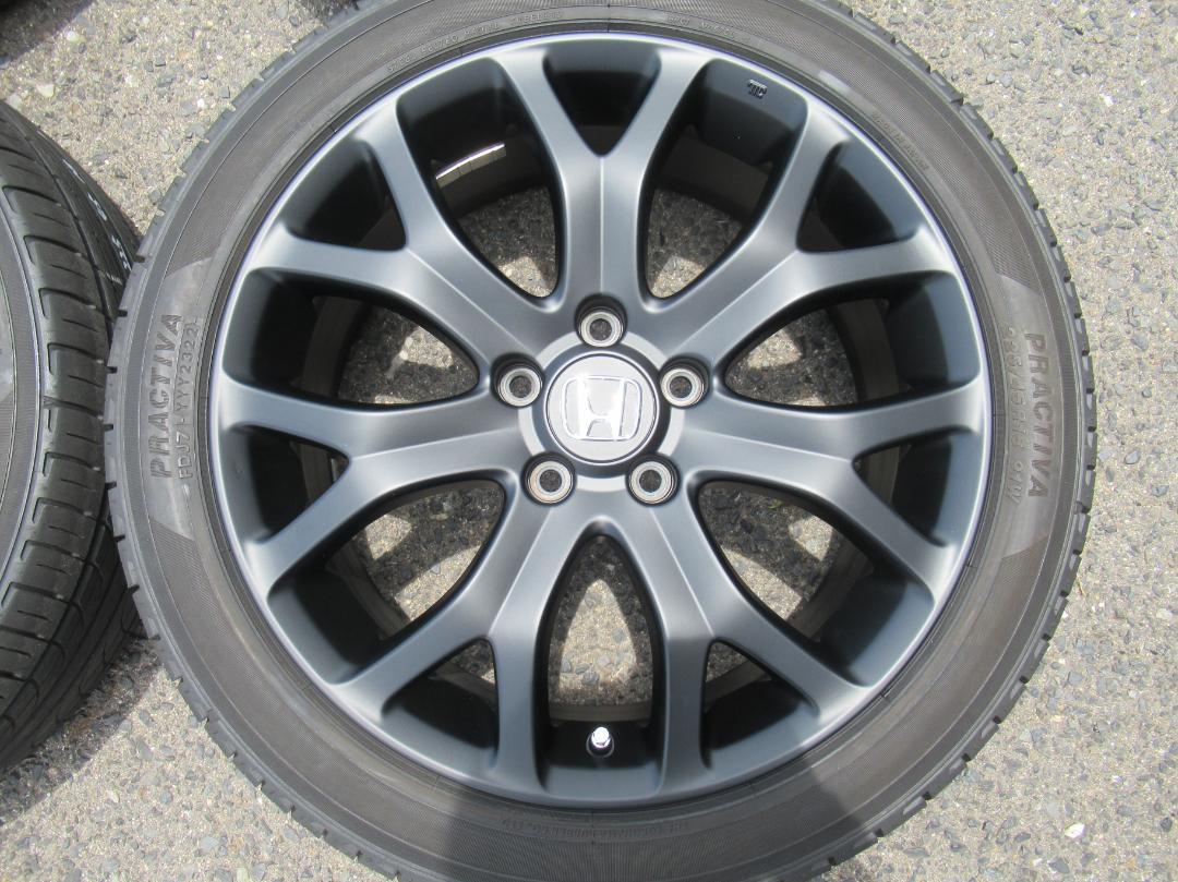 オデッセイ純正☆マットブラック　225/45R18　オデッセイ　ヴェゼル等に☆