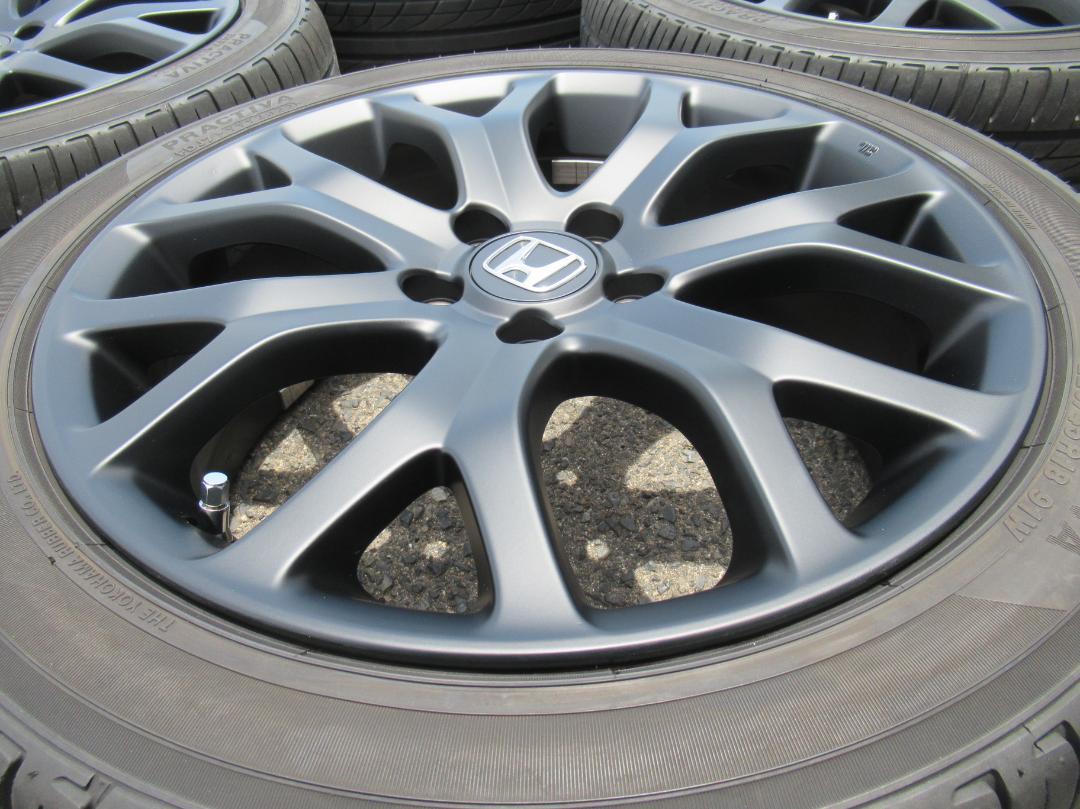 オデッセイ純正☆マットブラック　225/45R18　オデッセイ　ヴェゼル等に☆