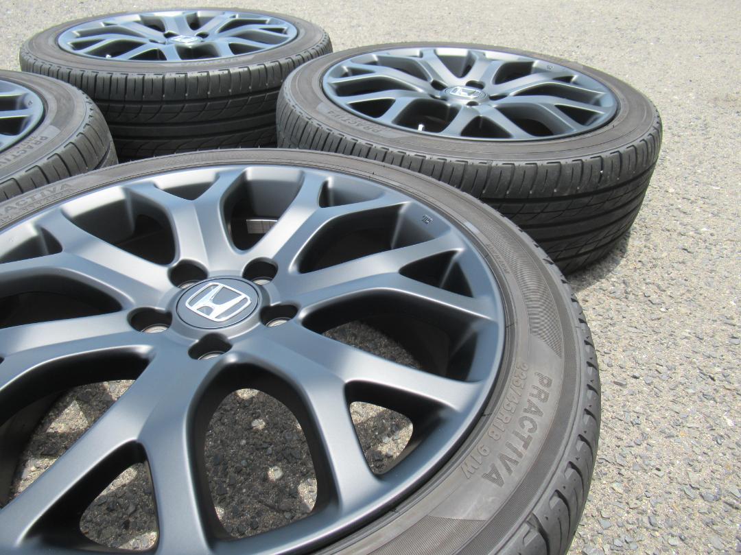 オデッセイ純正☆マットブラック　225/45R18　オデッセイ　ヴェゼル等に☆