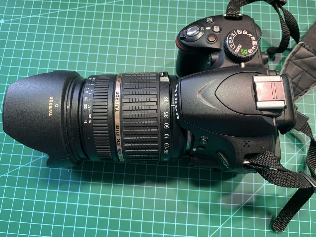 藤岡 美品Nikon D3200 デジタル一眼レフカメラ、レンズ付き