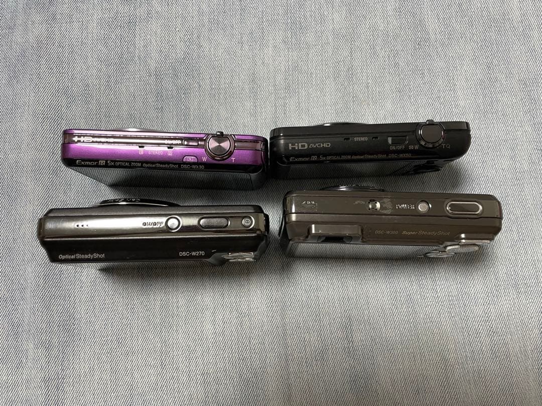 SONY DSC w300 wx50 w270 wx30 デジカメ　まとめ売り