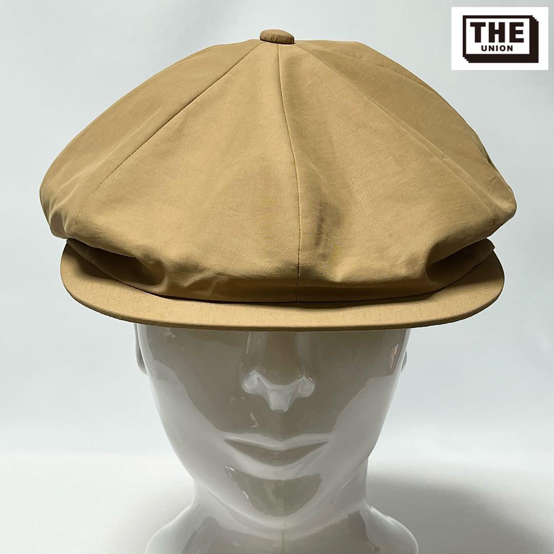 【新品】THE UNION 日本製 コーマチノコットンニュースボーイキャスケット