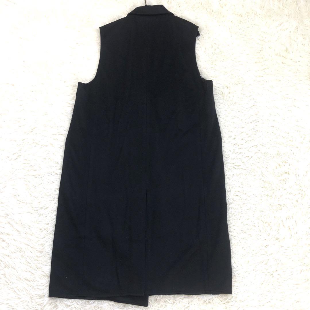 新品 20年製 セオリー BOXY FIT VEST ロングカーディガン L