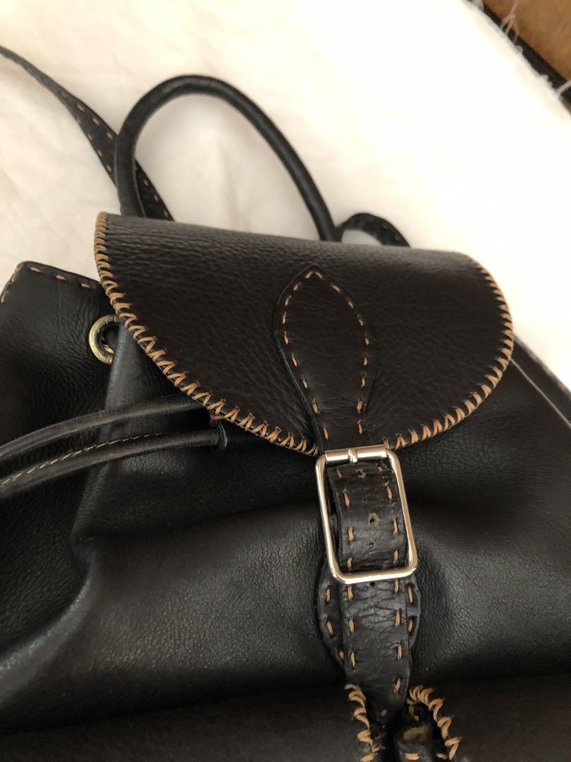 FENDI フェンディ セレリア リュック・デイパック レザー メンズ