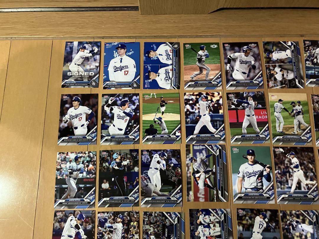 TOPPS NOW 2024 大谷選手54枚セット　セミコンプリート　ドジャース