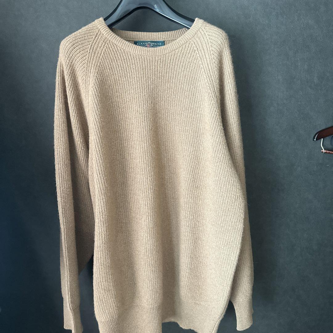未使用 アランペイン UK製 カシミア100パーセント