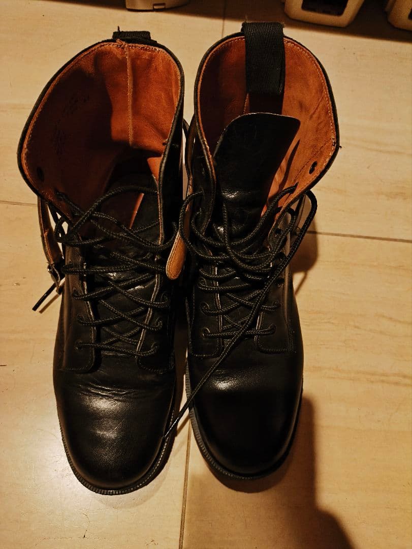 Dr.Martens イギリス製 ハイカットブーツ サイズ6 1/2ベルト付