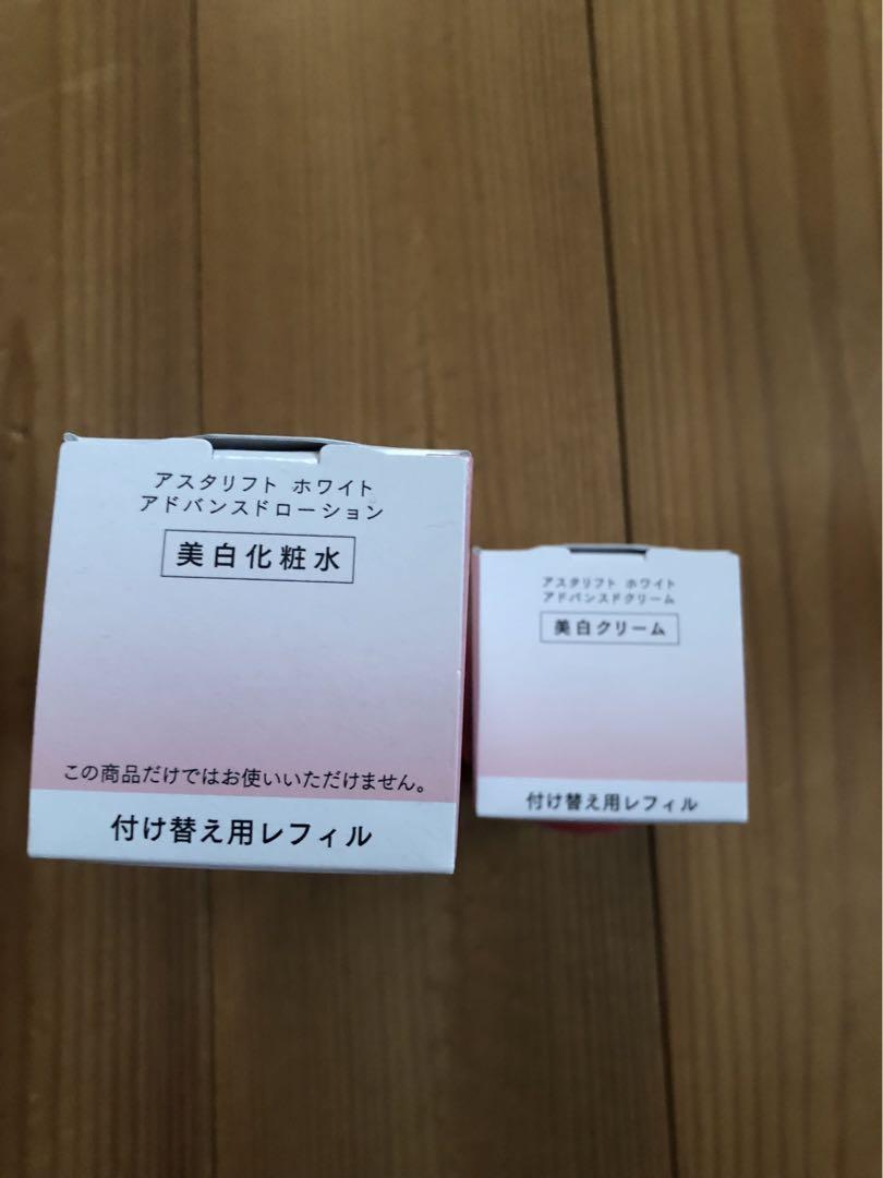 ASTALIFT WHITE アドバンスローション・クリームセット　レフィル