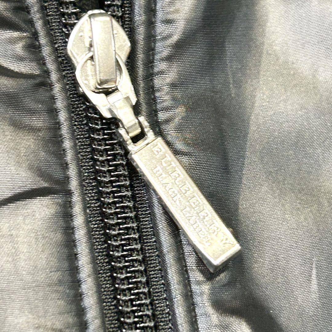 BURBERRY BLACKLABEL ナイロンジャンパー　　黒　Ｌ
