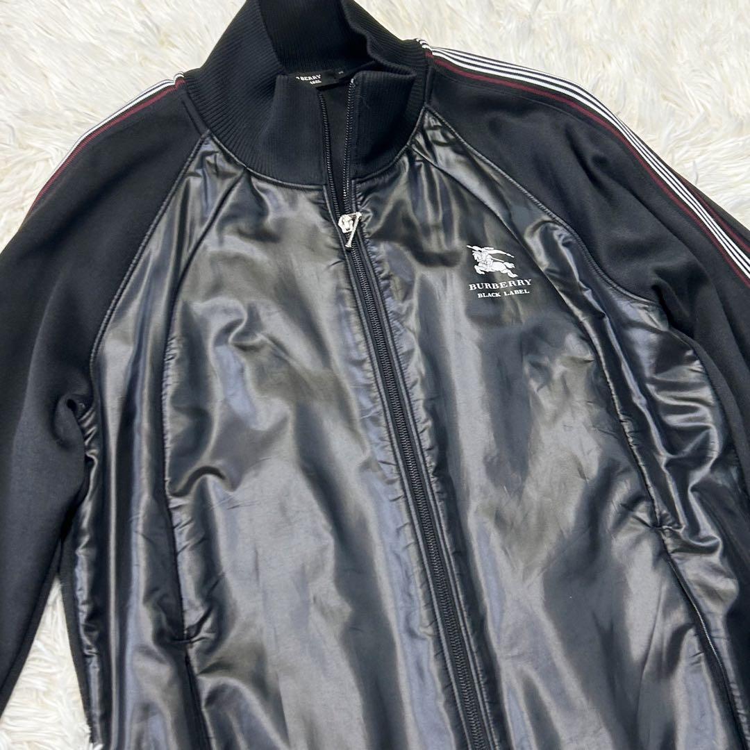 BURBERRY BLACKLABEL ナイロンジャンパー　　黒　Ｌ