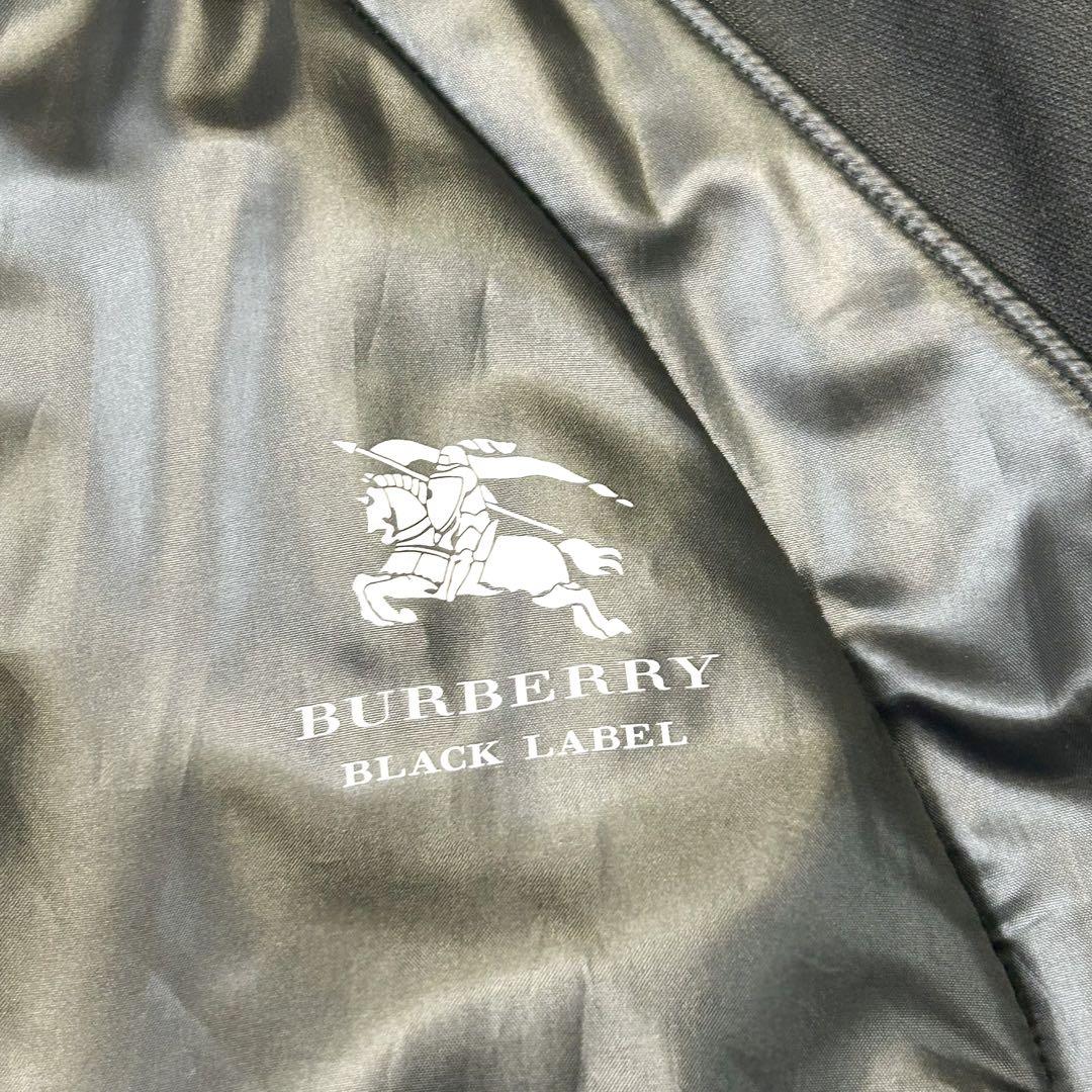 BURBERRY BLACKLABEL ナイロンジャンパー　　黒　Ｌ