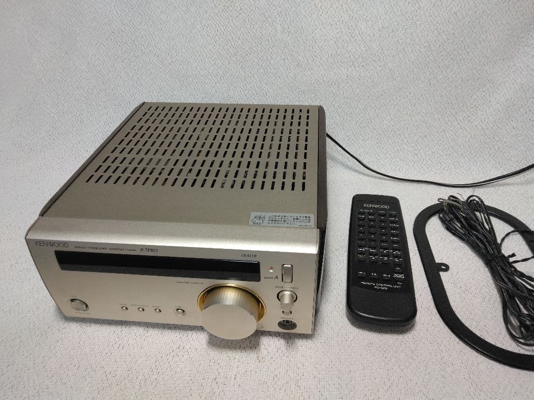 KENWOOD R-7PRO アンプ　コンポ