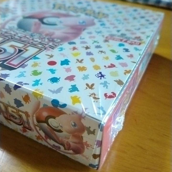 シュリンク付き151box新品　ポケモンカード