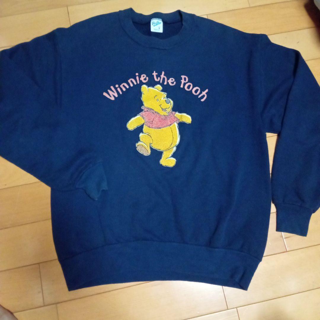 USA製 ベルバシーン プーさん スウェット M　トレーナー　ディズニー