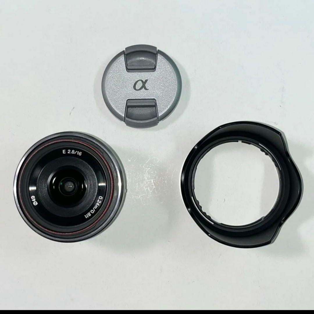 SONY E 16mm F2.8 レンズ SEL16F28 eマウント