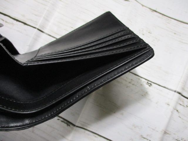 新品 財布 メンズ 二つ折り スヌーピー 本革 ブランド ライダー ブラック！