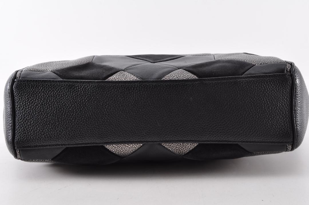 美品 COACH コーチ 36580 パッチワーク ハンド ショルダーバッグ