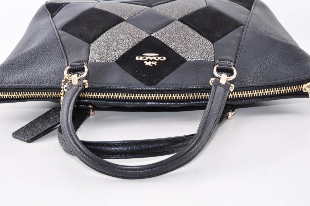海外ファッションブランド通販サイト【公式】 COACH 美品 コーチ ショルダーバッグ ハンド パッチワーク 36580 バッグ