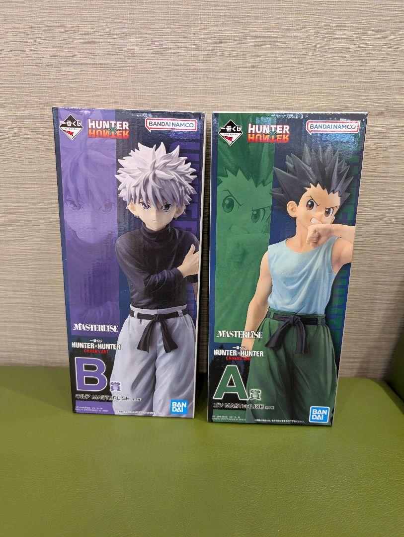 超歓迎された 一番くじ HUNTER×HUNTER セット フィギュア A賞ゴン&B賞キルア コミック・アニメ