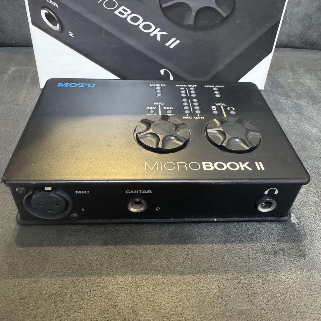 MOTU MICROBOOK II オーディオインターフェイス