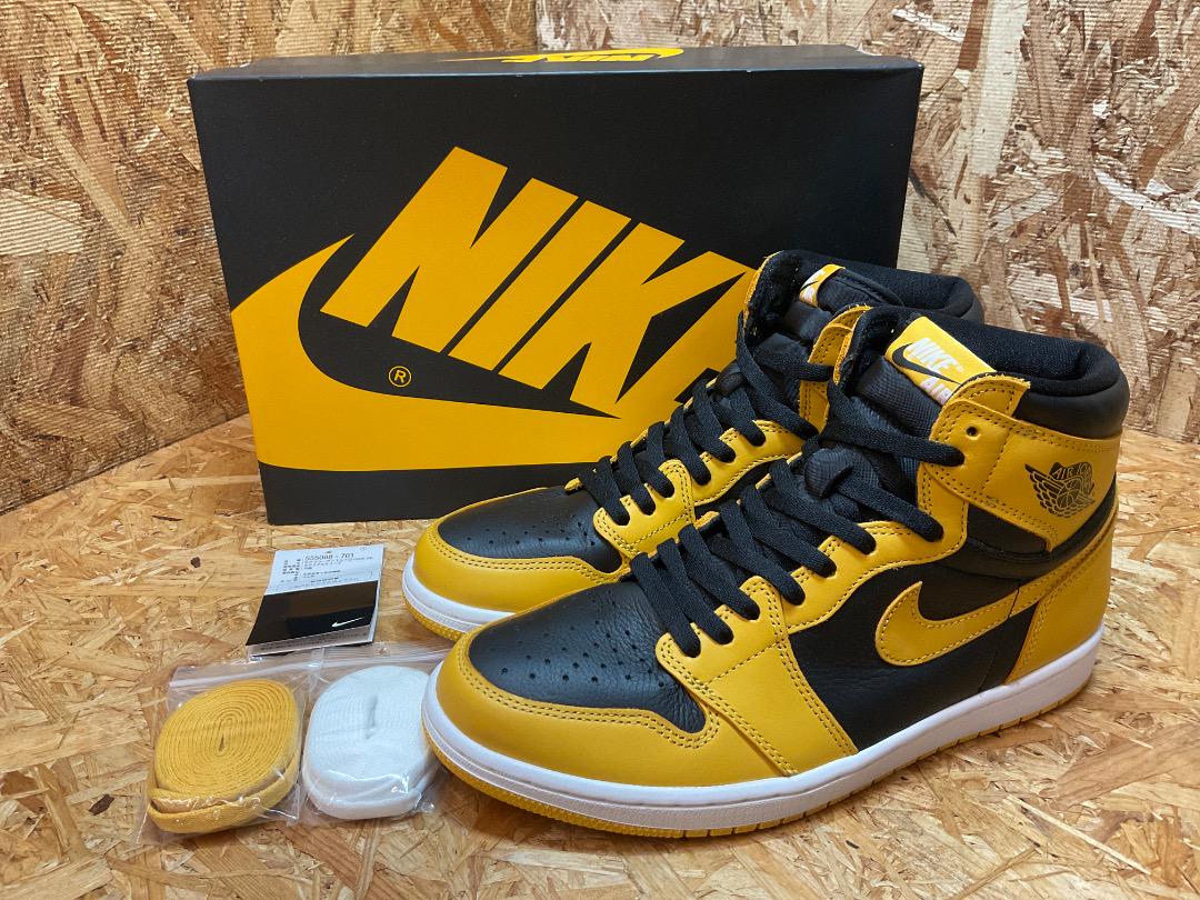 NIKE 555088 701 エアジョーダン 1 レトロ ハイ OG 10.5