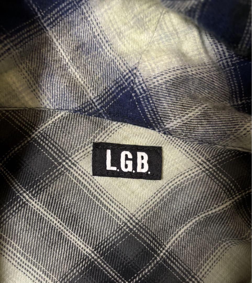 00s archive L.G.B. shirt-g/pk hoodie シャツ