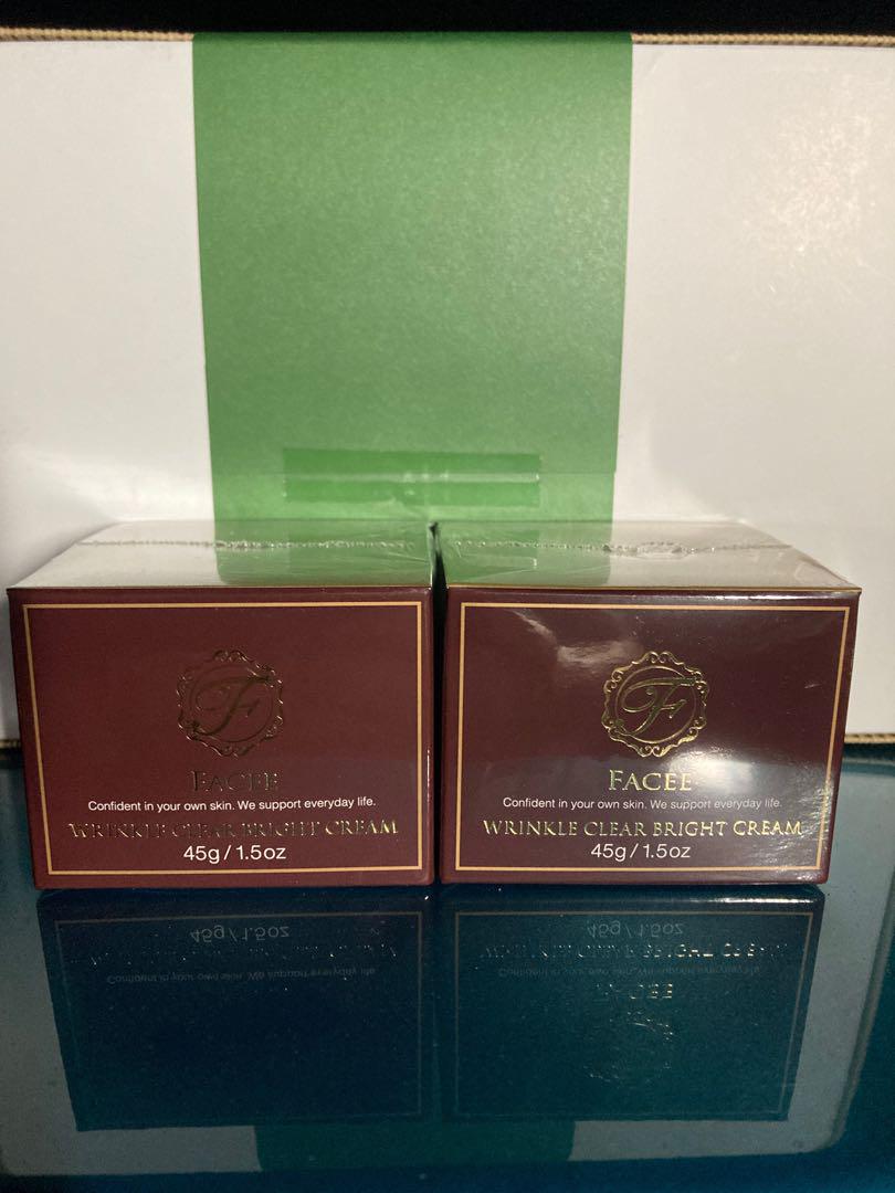 FACEE フェイシー リンクルクリアブライトクリーム 45g