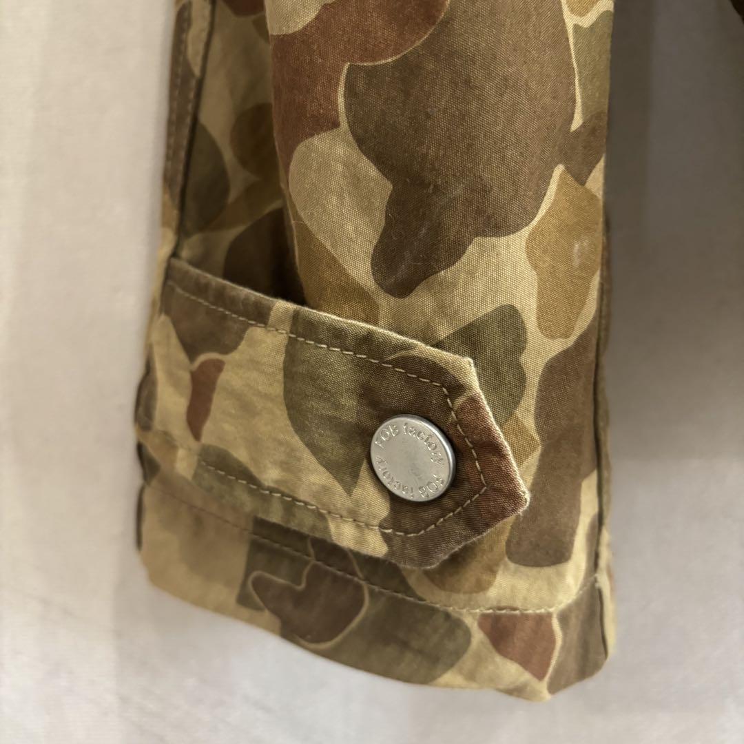 美品 FOB FACTORY カモフラ コットン マウンテンパーカー L